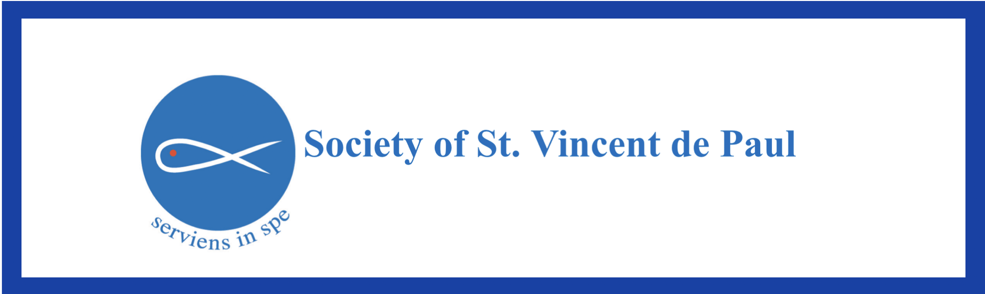 Society of Saint Vincent de Paul Banner